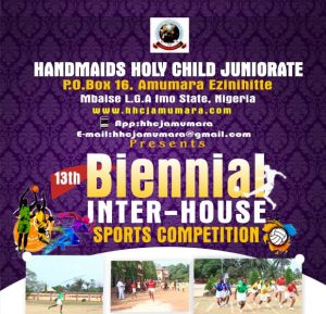 2020 HHCJ Inter-house sports competition